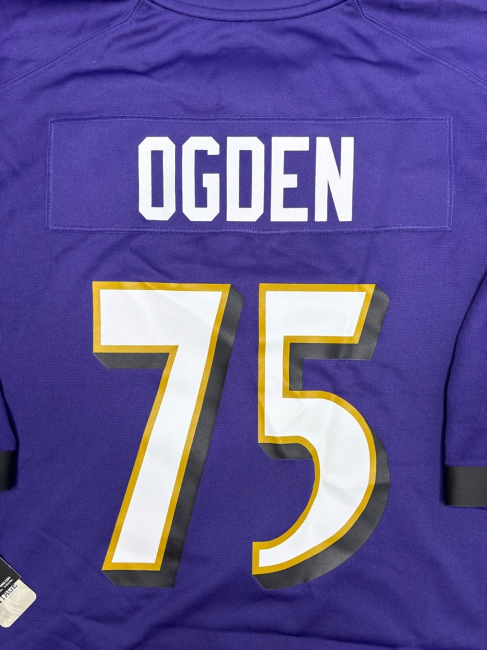 Baltimore Ravens Jersey Mens 3XL #75 Jonathan Ogden Authentic Nike NWT